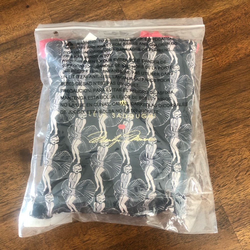 NWT $85 Lele Sadoughi IVORY LELE SADOUGHI X MARILYN MONROE PRINTED HEADBAND! - Picture 12 of 12